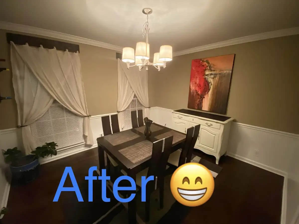 Professional dining room restoration after water damage in Little Silver