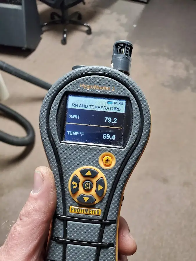 Moisture meter humidity assessment for Fire & Smoke Damage Restoration in Little Silver